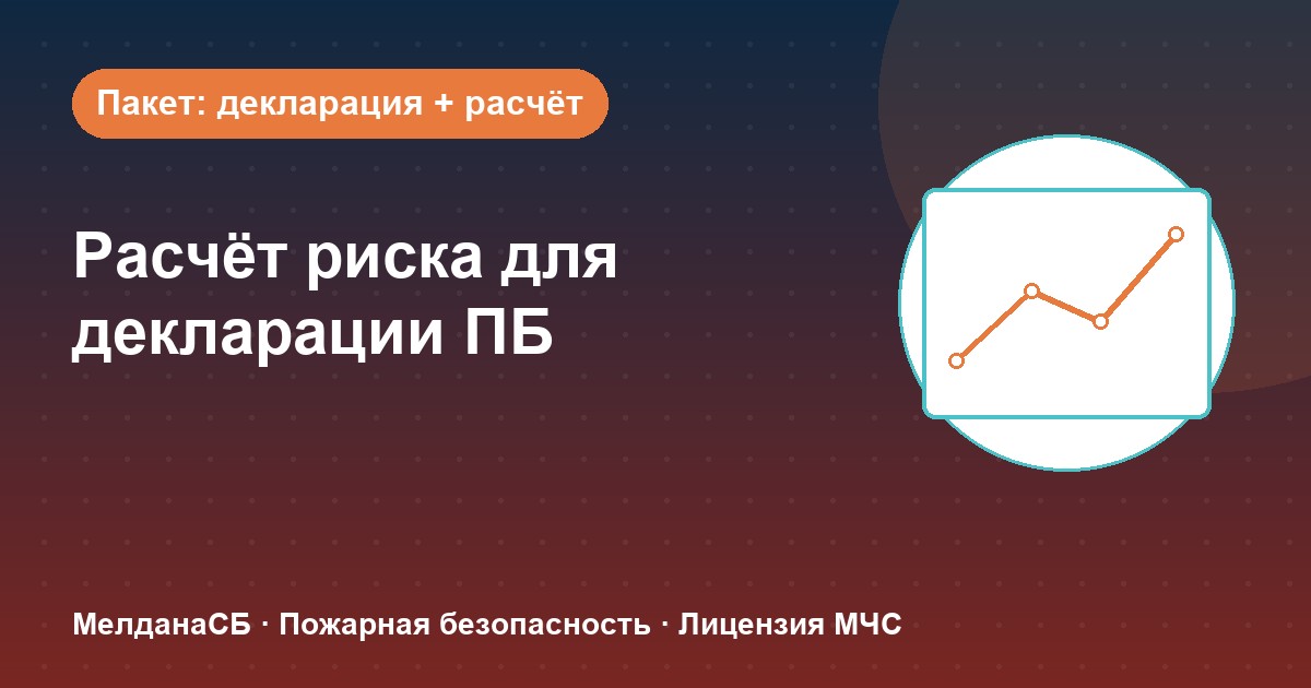 Расчёт пожарного риска для декларации ПБ в Когалым: когда прикладывать и как оформить